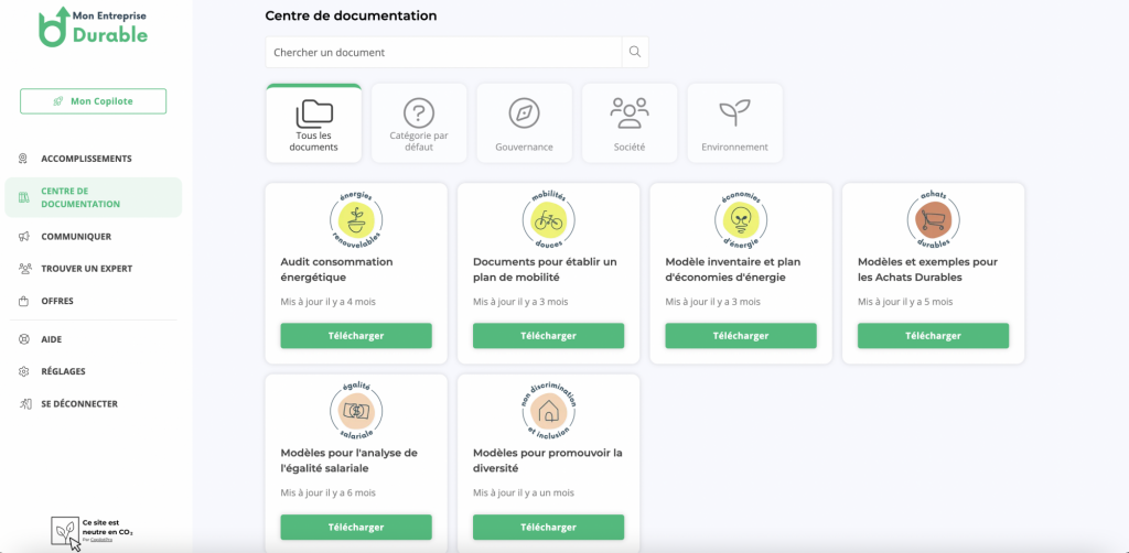 Centre de documentation